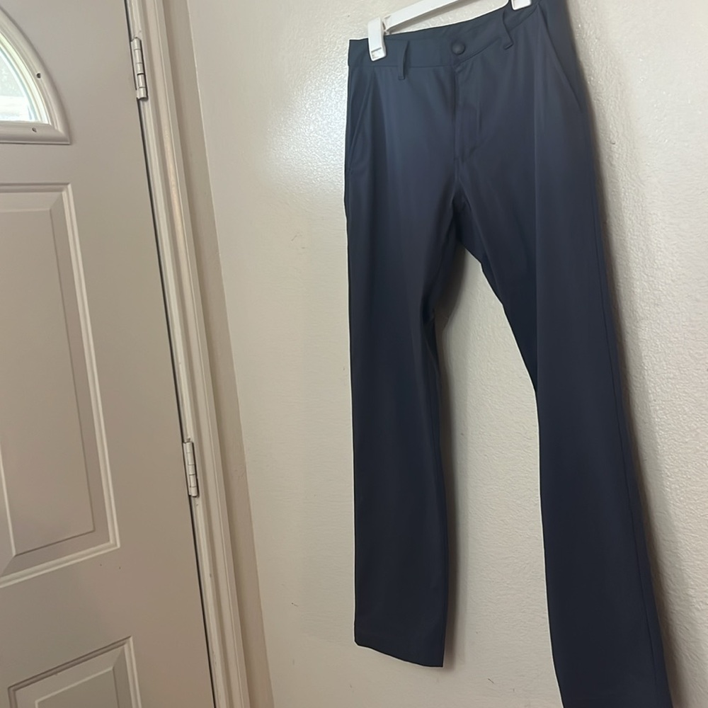 Rhone Pants Mens 30 Blue COMMUTER Pant Slim Fit Stretch Performance 30/30